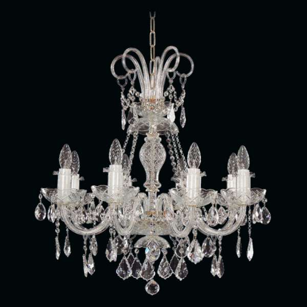 Kristall Kronleuchter 8-flammig, B:65cm x H:70cm ANNABELLA VIII