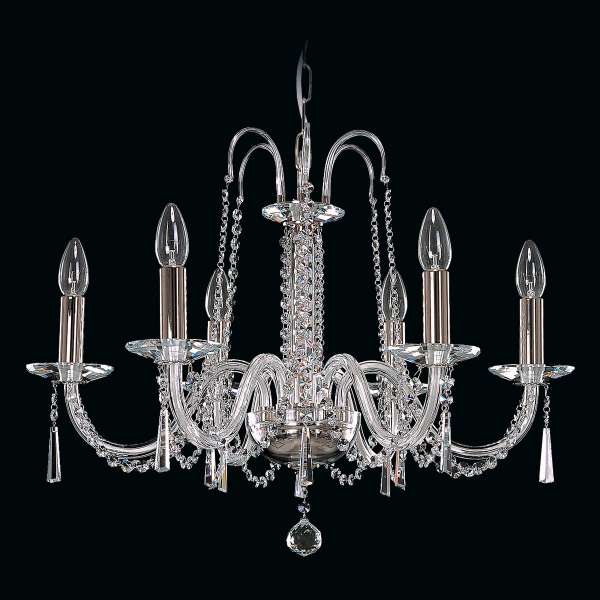 Kristall Kronleuchter 6-flammig, B:63cm x H:49cm CHANEL VI