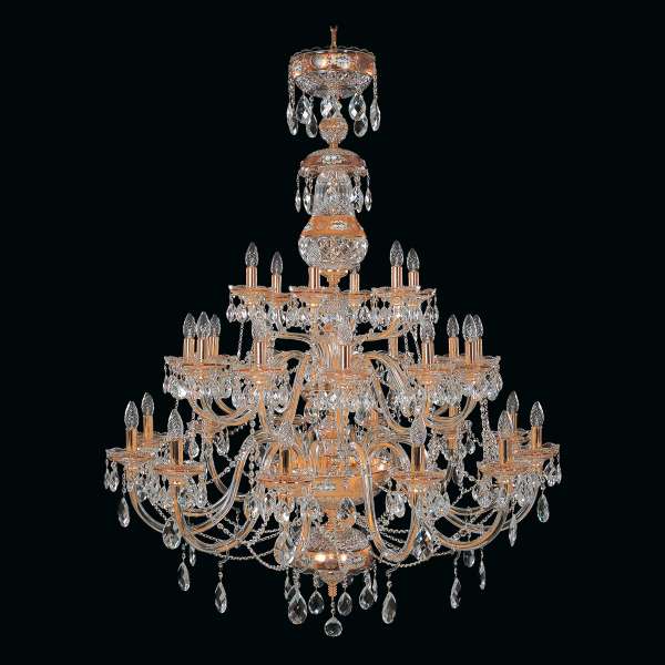 Kristall Kronleuchter 30-flammig, B:100cm x H:105cm ASHLEY XXX