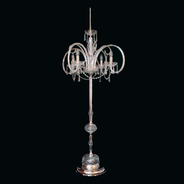 Kristall Stehleuchte 4-flammig, B:74cm x H:168cm CONNIE IV