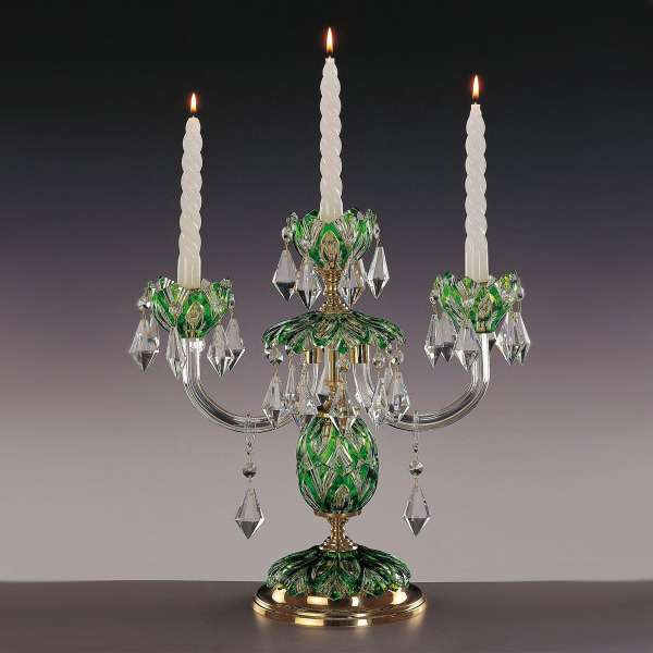 Kristall Tischleuchte: KALIA III color