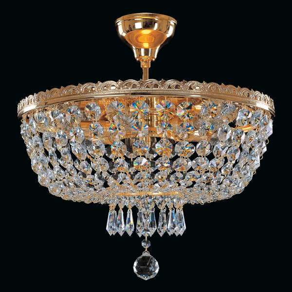 Kristall Deckenleuchte 6-flammig, B:40cm x H:40cm FLORENCE VI