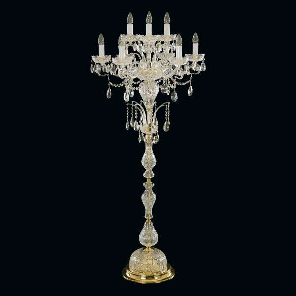 Kristall Stehleuchte 9-flammig, B:71cm x H:160cm DARLEEN IX
