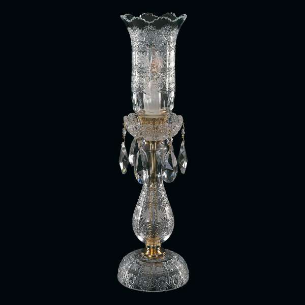 Kristall Tischleuchte 1-flammig, B:15cm x H:55cm AUSTRALIA I