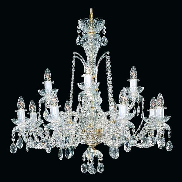 Kristall Kronleuchter 12-flammig, B:76cm x H:70cm AILEEN XII