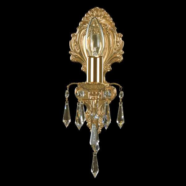 Kristall Wandleuchte 1-flammig, B:12cm x H:32cm LUCIANA I