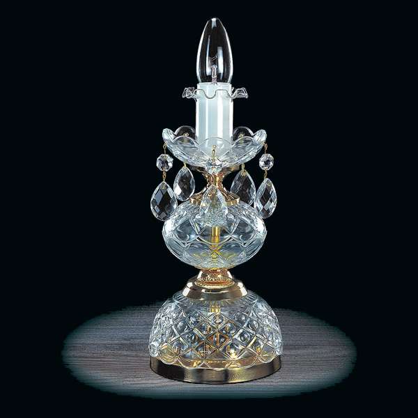 Kristall Tischleuchte 1-flammig, B:15cm x H:29cm AILEEN I TL