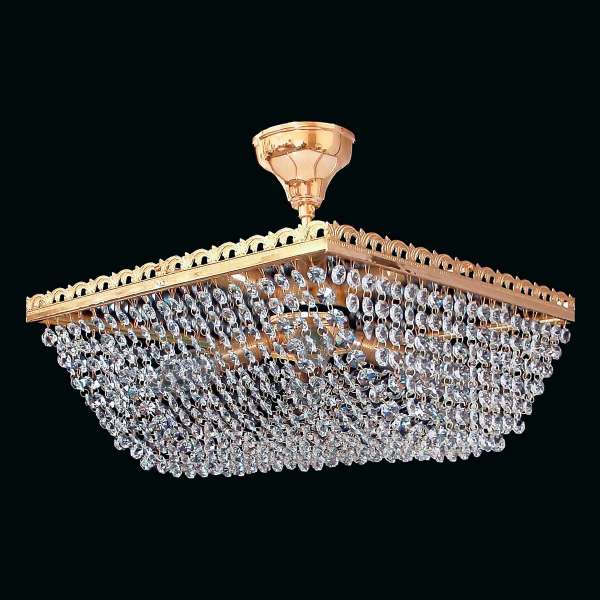 Kristall Deckenleuchte 4-flammig, B:36cm x H:16cm JULISSA IV